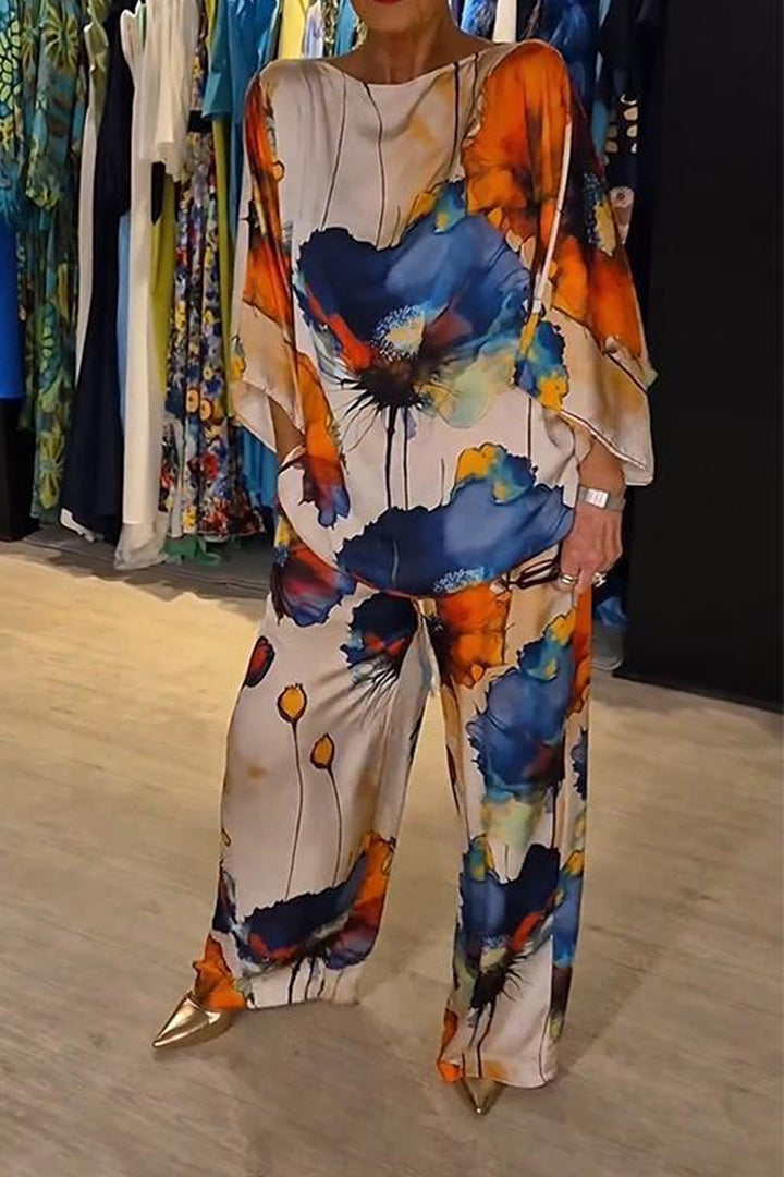 Emmarie - Elegant Printed Ensemble