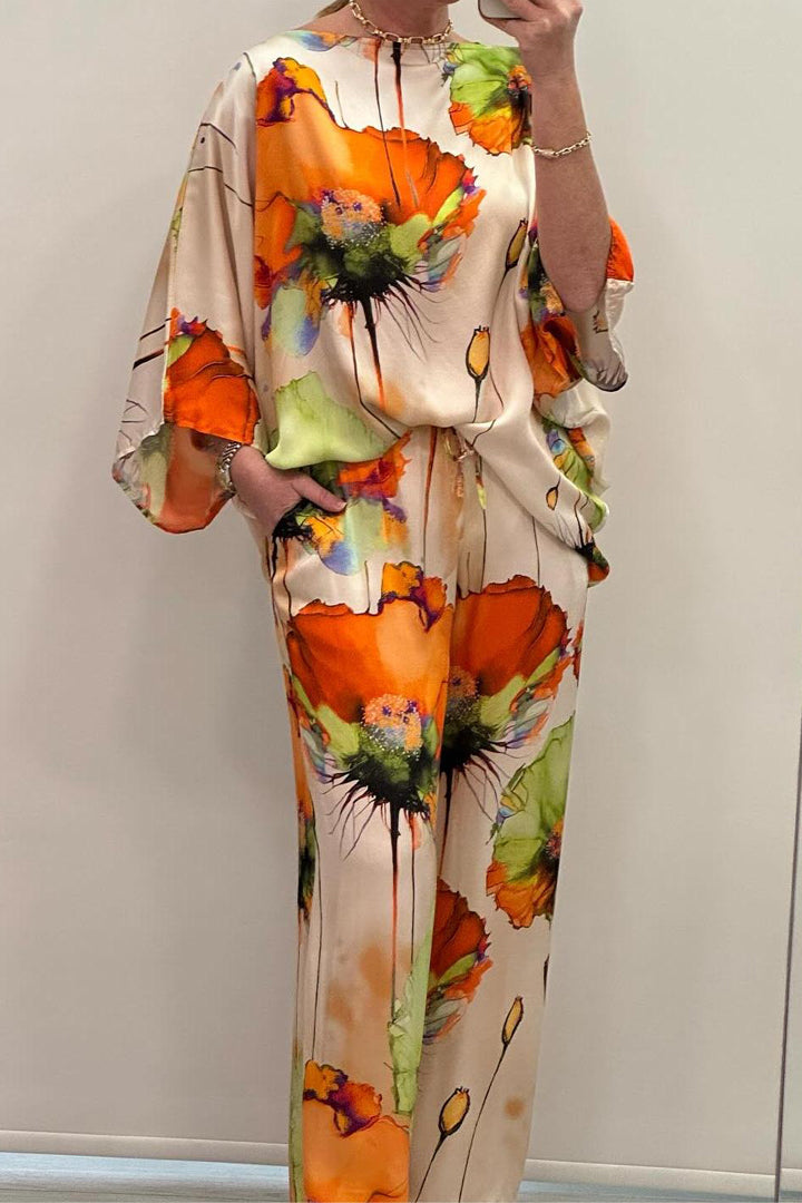 Emmarie - Elegant Printed Ensemble