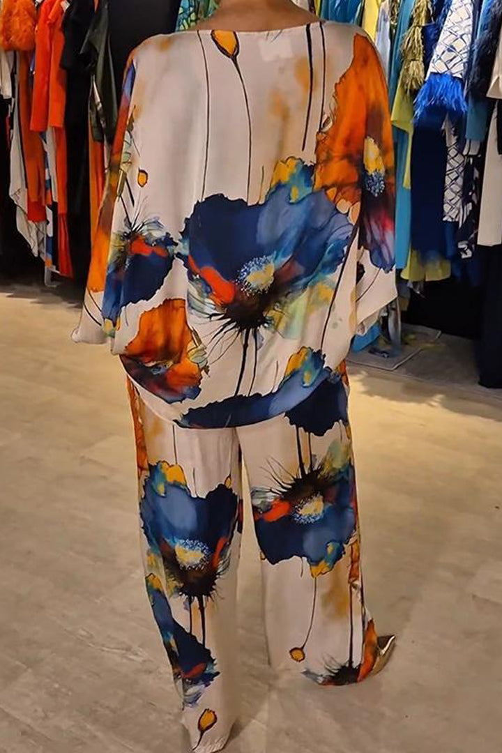 Emmarie - Elegant Printed Ensemble