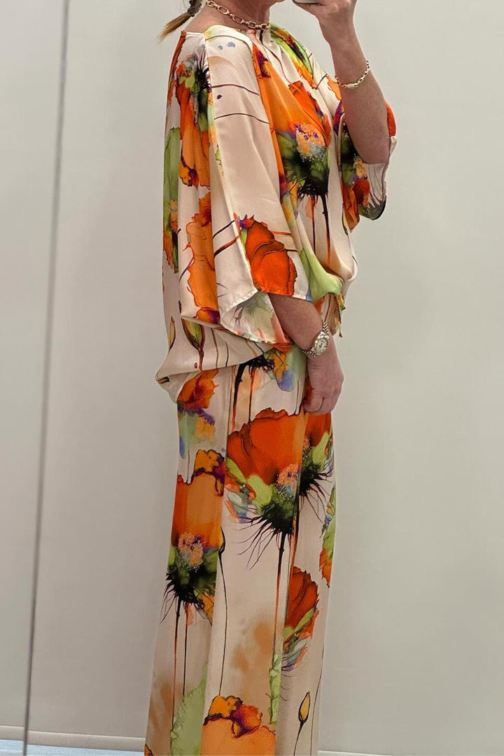 Emmarie - Elegant Printed Ensemble