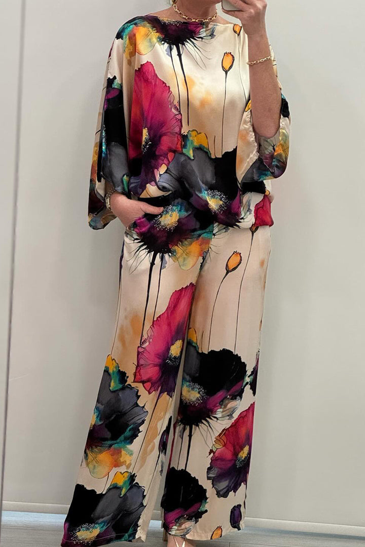Emmarie - Elegant Printed Ensemble