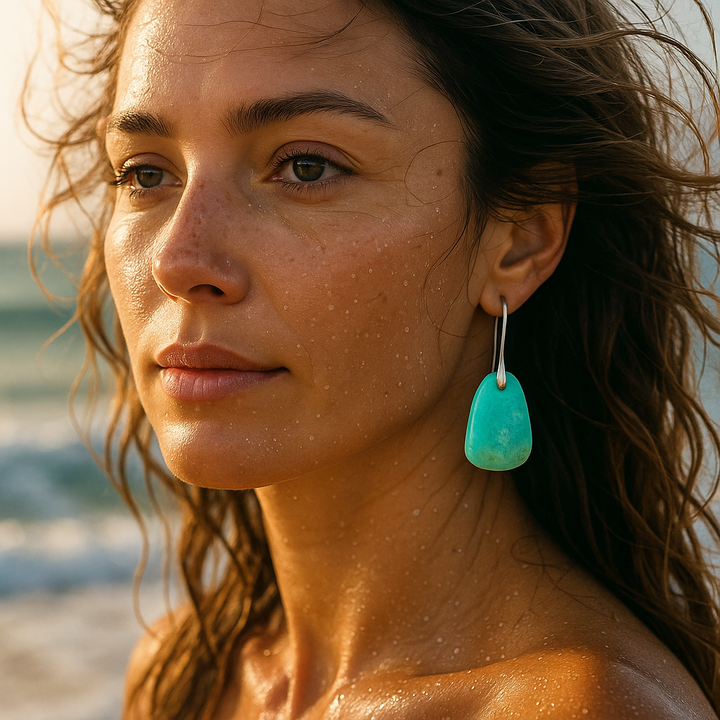 Timeless Turquoise Elegance Earrings