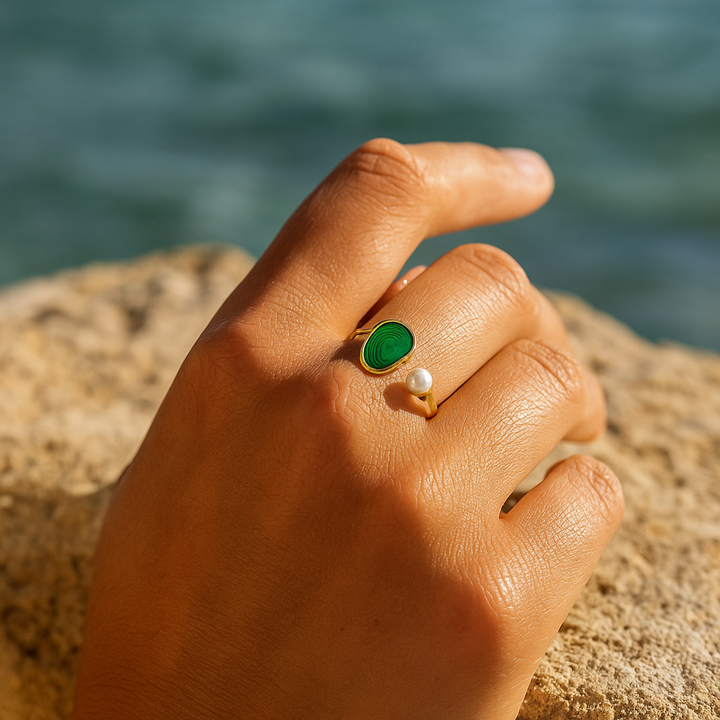 Seaside Sophistication Pearl Ring