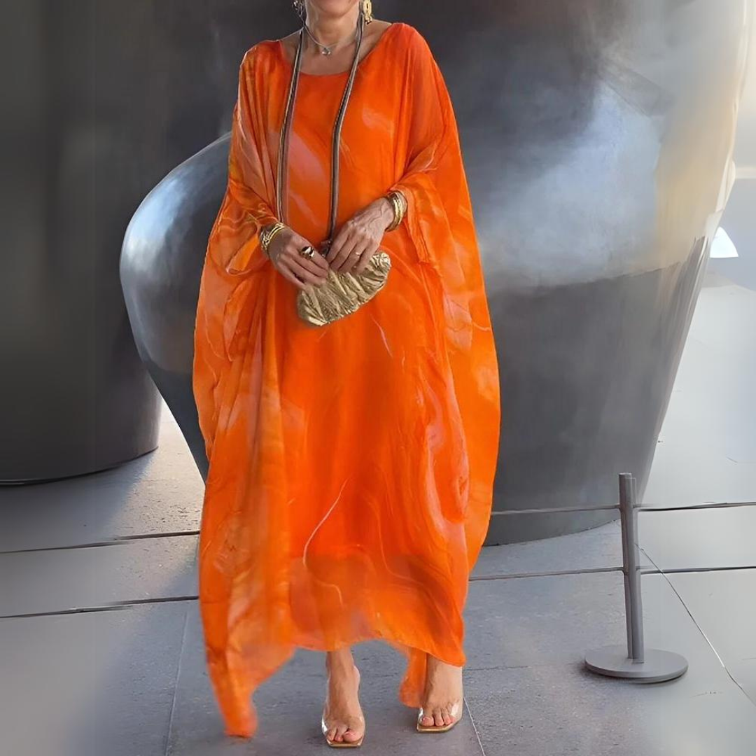 Paetyn - Charming Silk Chiffon Dress