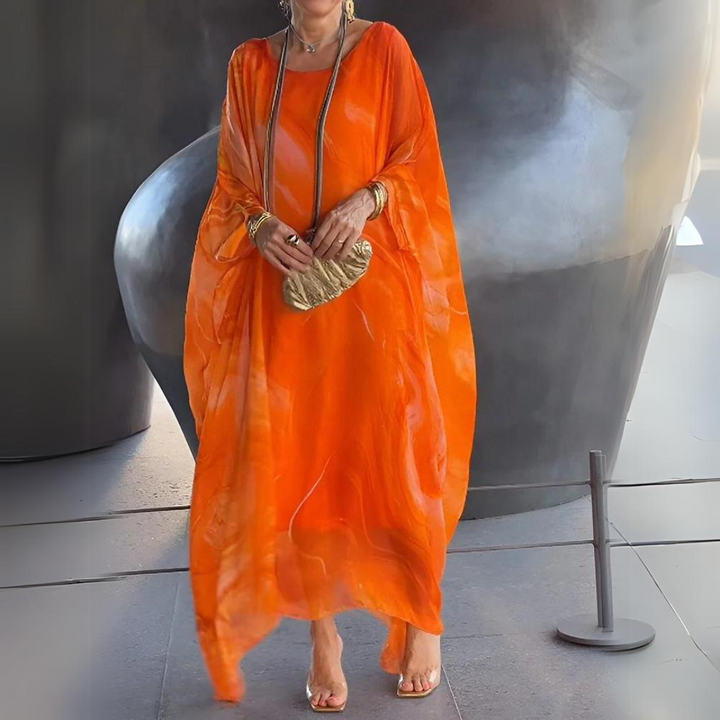 Paetyn - Charming Silk Chiffon Dress