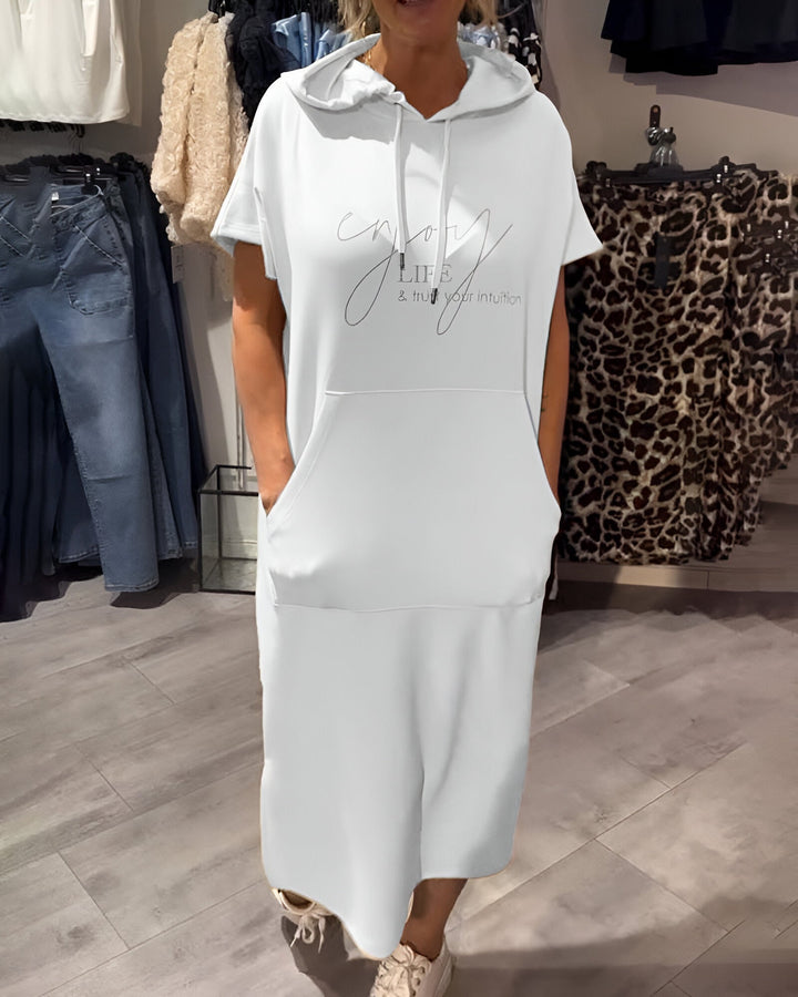 Bridget - Casual Hoodie Dress