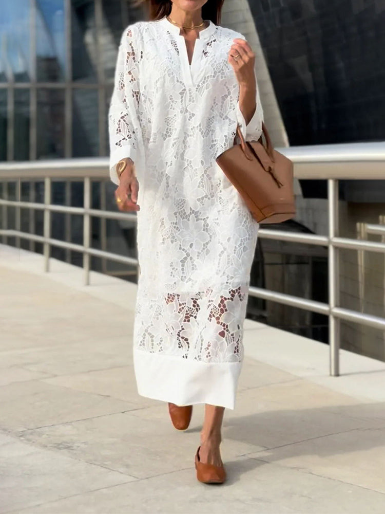 Nerisse - Comfy Lace Dress