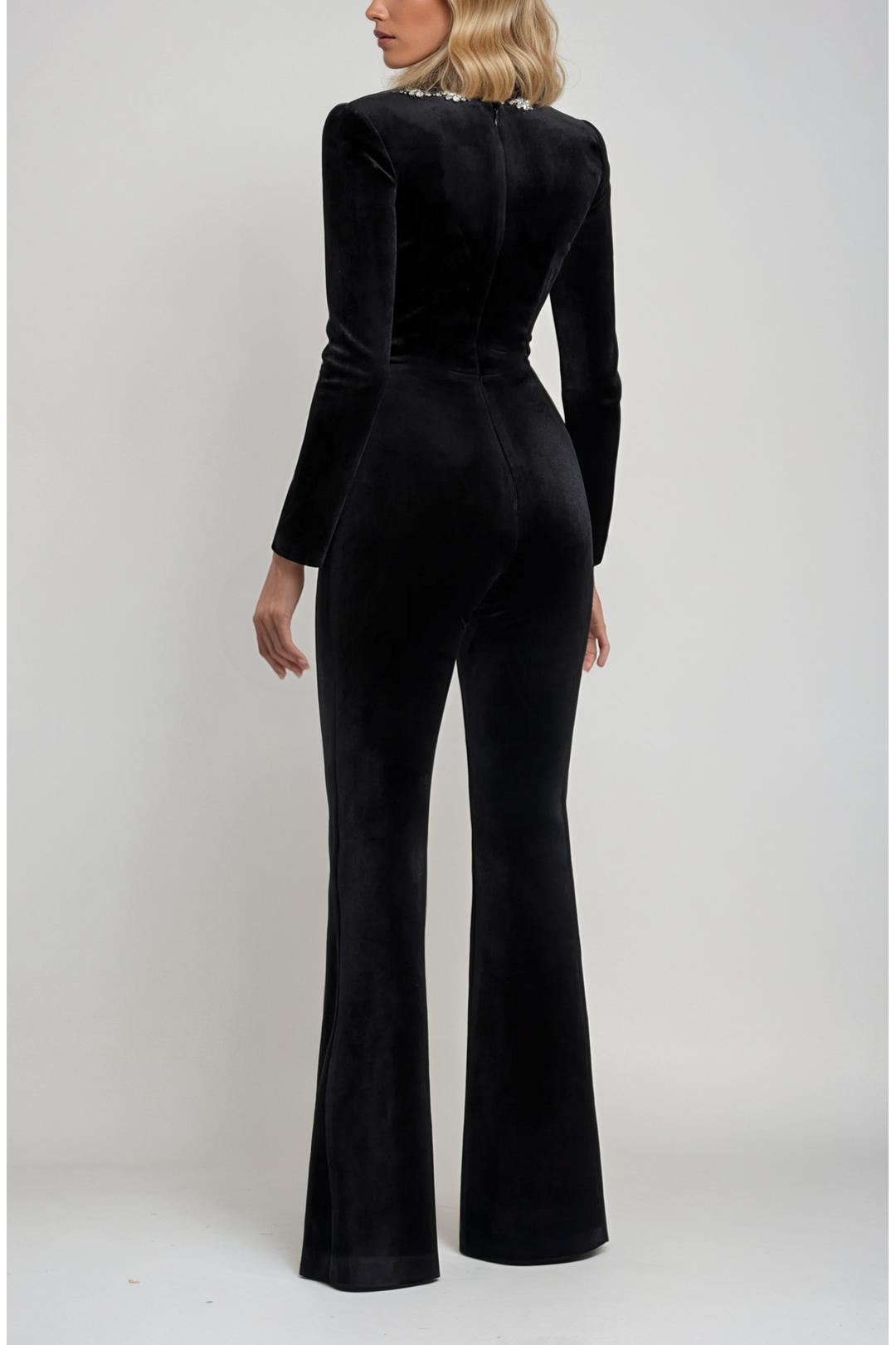 Ravelia - Elegant Embellished Jumpsuit