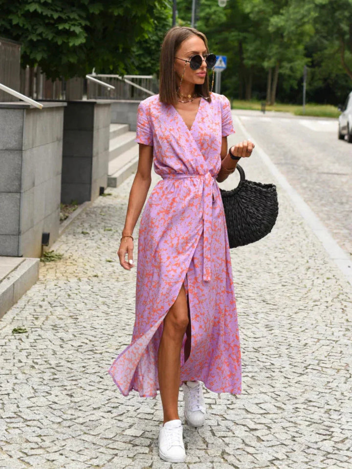 Leanne - Elegant Tummy Covering Dress