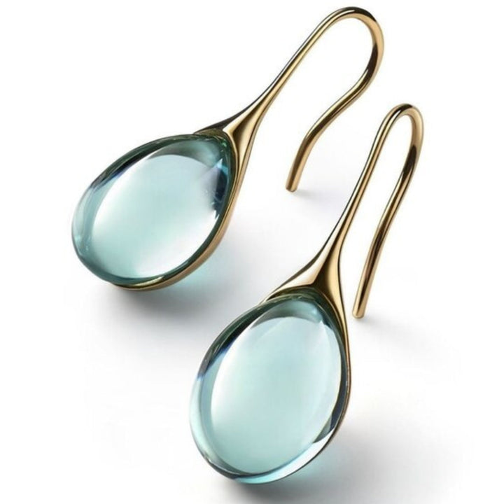 Radiant Crystal Dangle Earrings