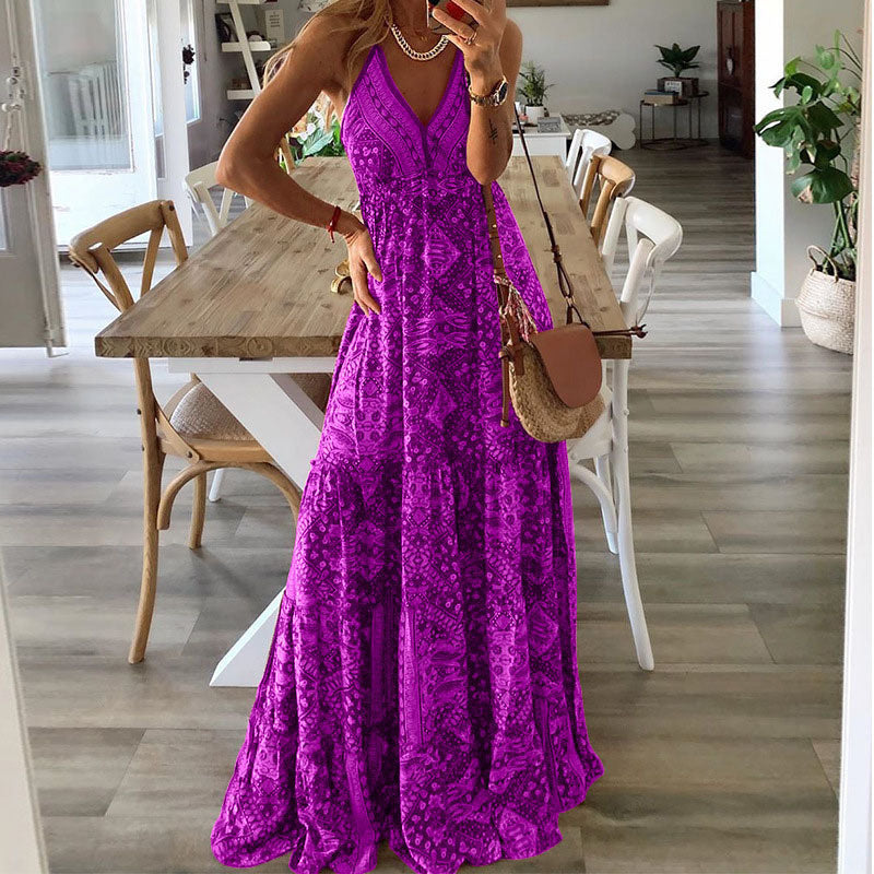Gweneth - Boho Sleeveless Dress