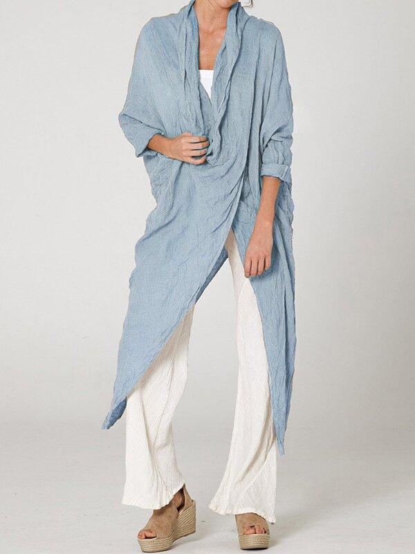 Melissa - Draped Cowl-Neck Top