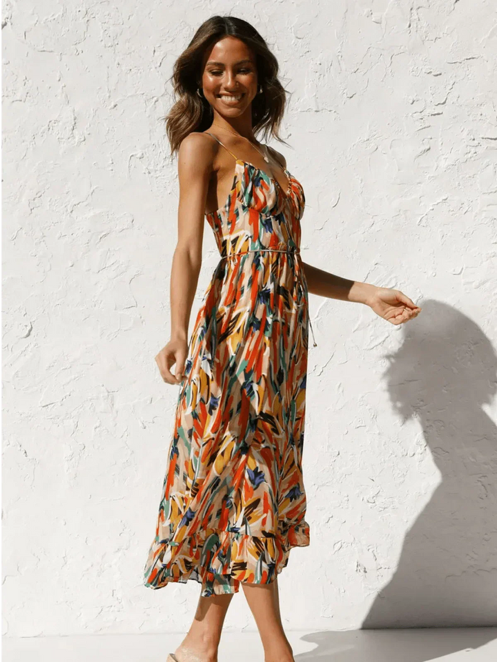 Kristy - Chic Midi Dress