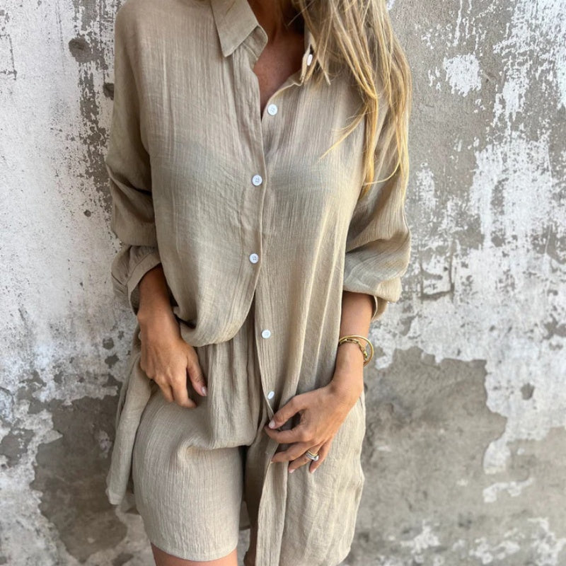 Lyrie - Casual Polo Ensemble