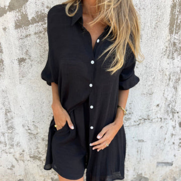Lyrie - Casual Polo Ensemble